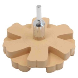 Krążek gumowy do usuwania kleju farby naklejek folii na wiertarkę adapter