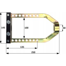 Ściągacz przegubów napędowych mocny długi uniwersalny
