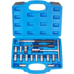 Frezy do czyszczenia gniazd wtryskiwaczy frez wtrysków 17 el