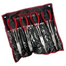 Szczypce długie zestaw szczypiec długich wygięte