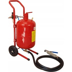 Piaskarka syfonowa 19L mobilna maska 16 dysz
