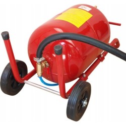 Piaskarka syfonowa 19L mobilna maska 16 dysz