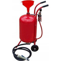 Piaskarka syfonowa 38L mobilna maska 16 dysz