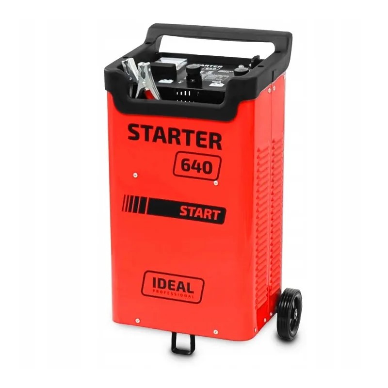 Prostownik samochodowy 12V 24V z rozruchem 600A IDEAL Starter 640
