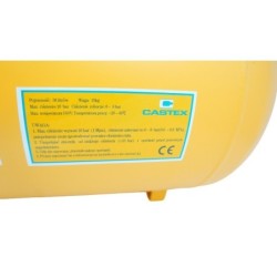 Profesjonalny Inflator Zbiornik ciśnieniowy 38 L do pompowania kół CASTEX