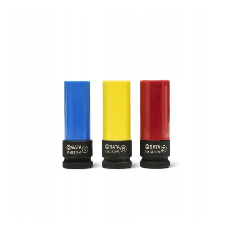 Nasadki 1 2 udarowe do felg aluminiowych 17 19 21 mm ALU SATA