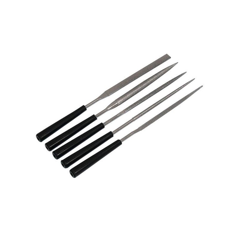 Zestaw pilników diamentowych iglaki pilniki 5 el