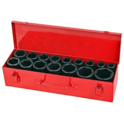 Impact sockets long 17-50mm 3/4 NEILSEN