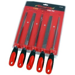 Pilniki do metalu zestaw pilników 200mm 5el. neilsen