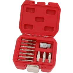 Wykrętaki do uszkodzonych obrobionych śrub i nakrętek Torx