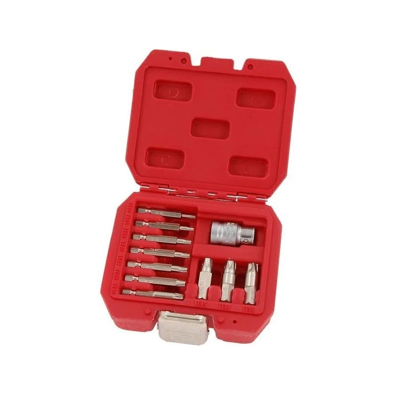 Wykrętaki do uszkodzonych obrobionych śrub i nakrętek Torx