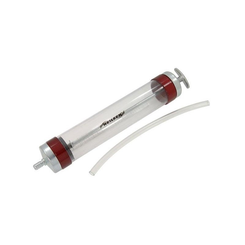 Strzykawka 500 ML odssysarka Olejnica do wymiany płynów oleju w skrzyni