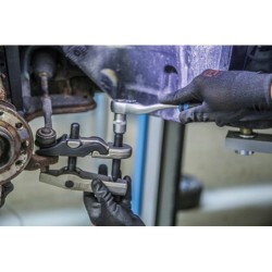 Ściągacz do sworzni przegubów kulistych z wymiennymi szczękami 5 EL