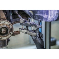 Ściągacz do sworzni przegubów kulistych z wymiennymi szczękami 5 EL