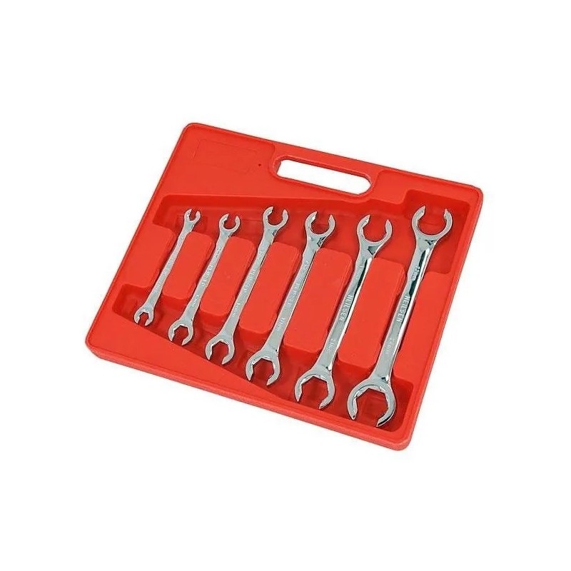 Klucze do przewodów hamulcowych półotwarte 6-24 mm