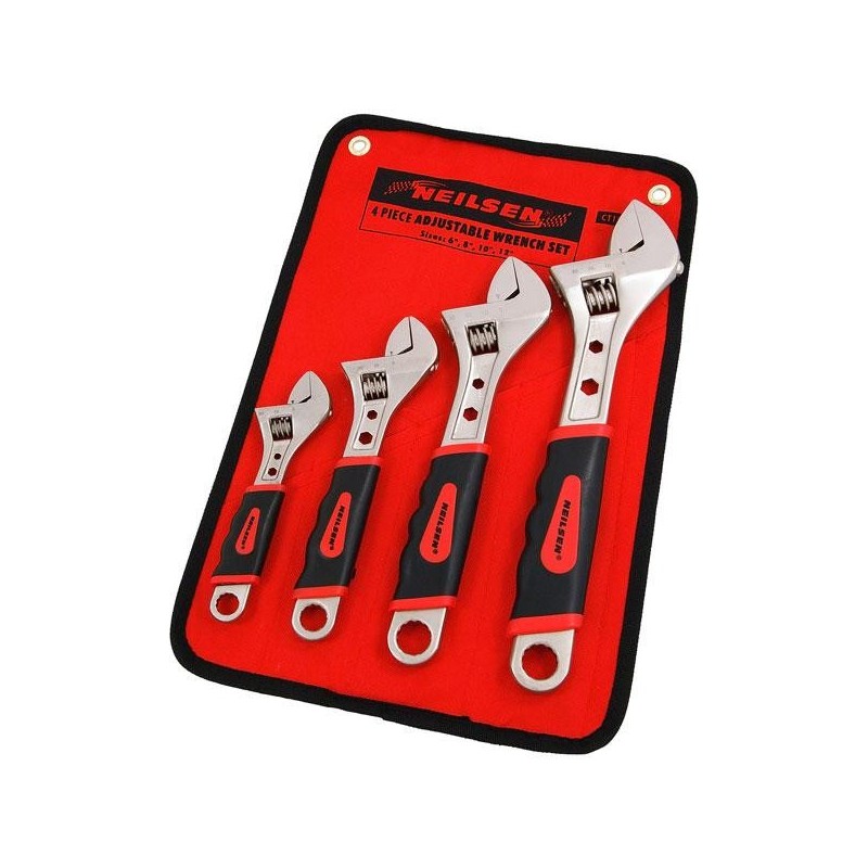 Zestaw klucze szwed szwedzki 6-12 4 el.