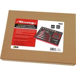 Klucze nasadowe oczkowe gięte do uszkodzonych zniszczonych śrub nakrętek 6-19mm