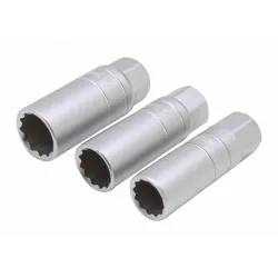 Nasadki klucze cienkościenne do świec zapłonowych 14 16 18 MM 12 Kąt 3/8"