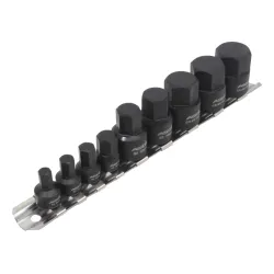 NASADKI UDAROWE ZESTAW NASADEK UDAROWYCH HEX IMBUS METRYCZNE 6-19MM 1/4 3/8