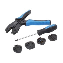 Szczypce do zaciskania złącz konektorów kabli samochodowych