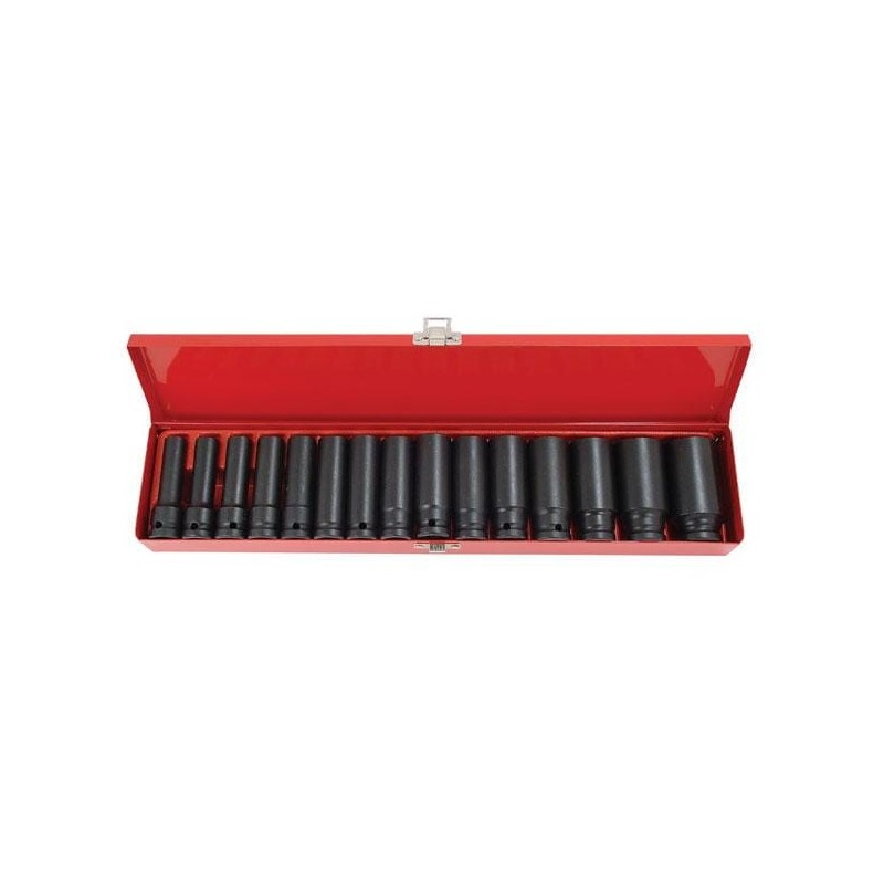 Udarowe klucze nasadowe 1 2 nasadki długie 10-30mm