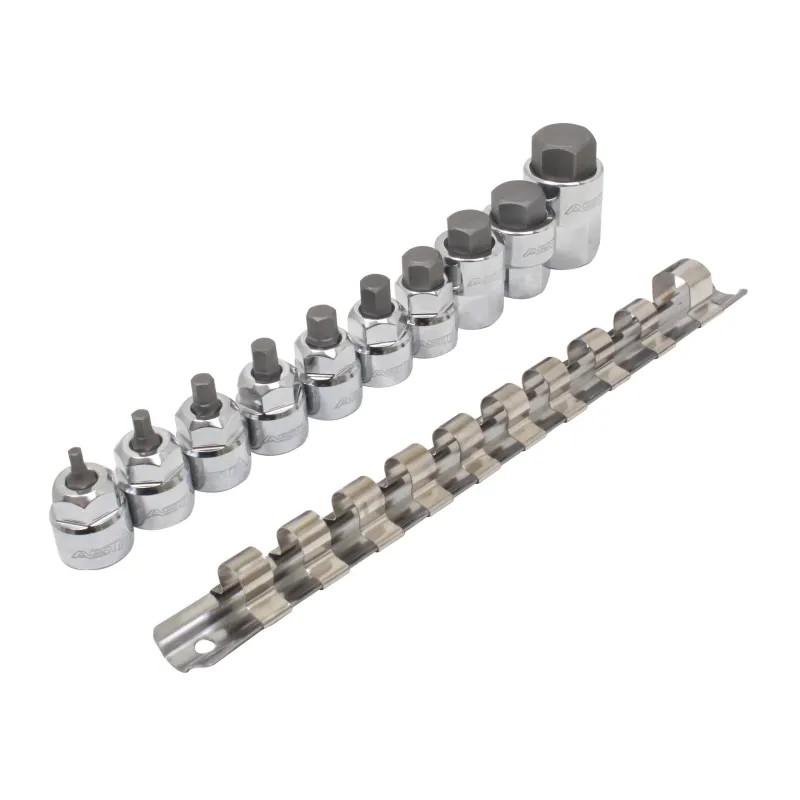 Klucze Nasadki imbus HEX 3-14MM 3 8 - 1 2 Niskie ASTA