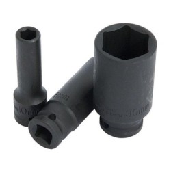 Udarowe klucze nasadowe 1/2 nasadki długie 10-30mm
