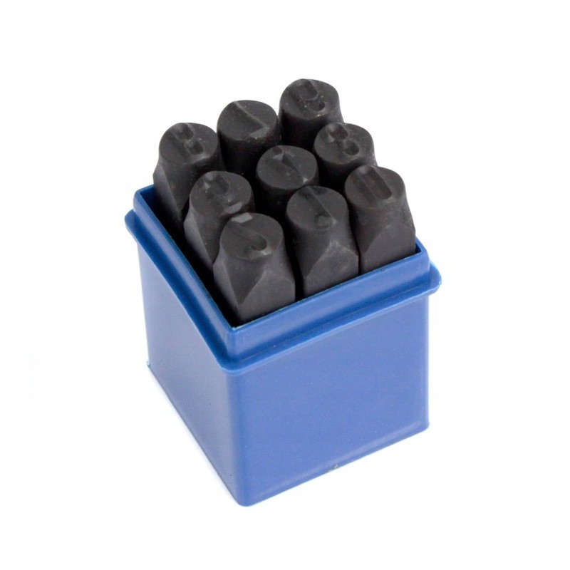 Numeratory Cyfry 10mm Znaczniki stemple 9 EL