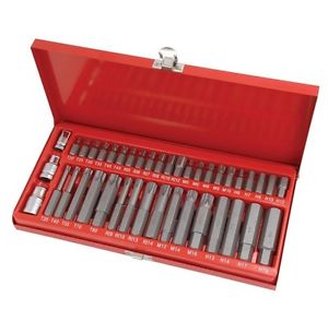 ZESTAW BITÓW BITY KLUCZE IMBUS SPLINE TORX 41 el BITY