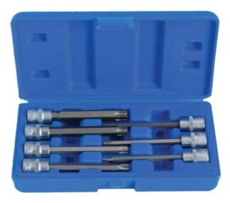 KLUCZE NASADOWE TORX EXTRA LONG 3/8″ – 7ELEM.
