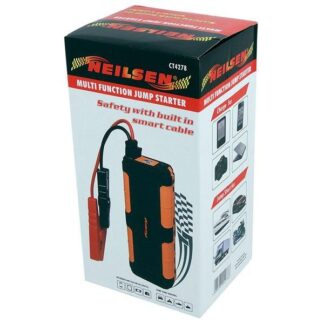 PROSTOWNIK ROZRUCH AKUMULATORA 12V 600A + POWERBANK USB 15000mAh