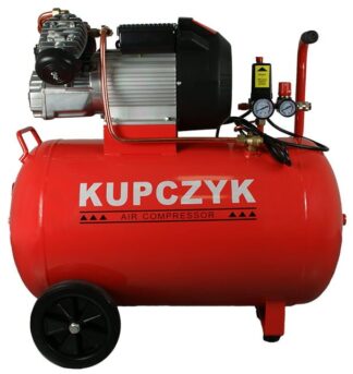 KOMPRESOR TŁOKOWY SPRĘŻARKA DWUTŁOKOWA 100L 370L/MIN ZVA100