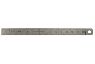 STALOWY PRZYMIAR LINIOWY 150MM GERMANY