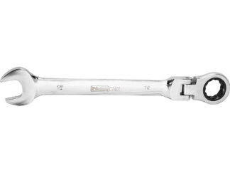 KLUCZE Z GRZECHOTKĄ NA PRZEGUBIE 8-19MM ŁAMANE CORONA