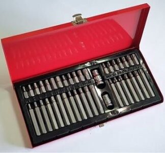 ZESTAW BITÓW 40 EL  HEX TORX SPLINE
