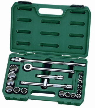 ZESTAW KLUCZE NASADOWE 1/2” CALOWE 20 EL SATA