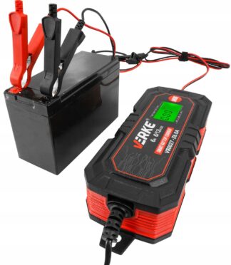 PROSTOWNIK AUTOMATYCZNY ŁADOWARKA DO AKUMULATORA LCD 6V 12V 6A