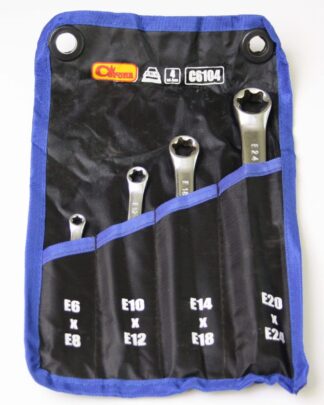 Klucze oczkowe TORX E6-E24