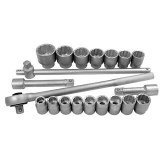 WALIZKA NARZĘDZIOWA KLUCZE NASADOWE 3/4'' NASADKI 19-50 MM