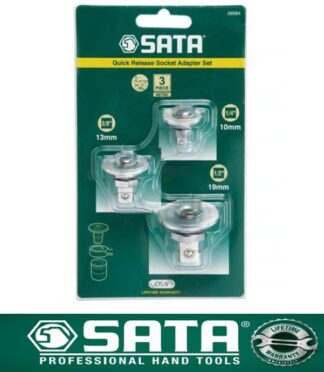 ZESTAW ADAPTERÓW DO KLUCZY Z GRZECHOTKĄ 1/4"1/2"3/8" SATA