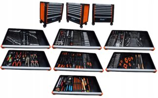 Wózek z wyposażeniem warsztatowy richmann 383 el