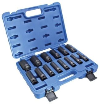 NASADKI UDAROWE 12-KĄT. GEAR LOCK 1/2'' - KPL 14 SZTUK