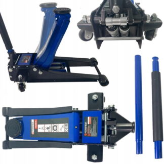 PODNOŚNIK LEWAREK ŻABA 3 T NISKI 2 TŁOKI 510mm GUMA