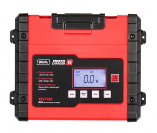 PROSTOWNIK AUTOMATYCZNY IDEAL PRAKTIK CHARGER 15A LCD 12V