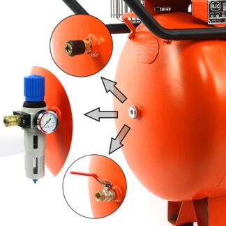 Kompresor bjc sprężarka 200l 10 bar 820 l/min