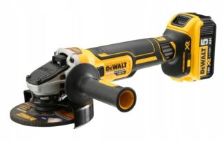 Zestaw combo wiertarko wkrętarka + szlifierka kątowa 18v 2x 5.0 ah dewalt