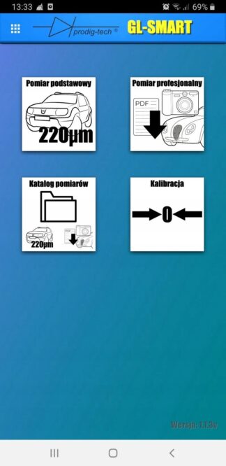 Miernik Grubości lakieru tester APLIKACJA IOS Android