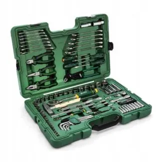 Zestaw klucze nasadowe walizka narzędziowa 104 el 1/4 1/2 SATA