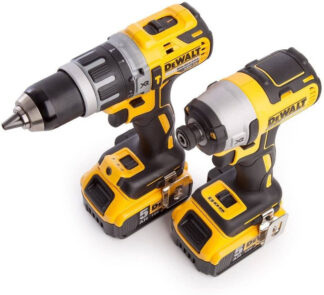 Zestaw Combo  Wkrętarka DCD796 + Zakrętarka DCF887 2 x Aku Walizka 18V Dewalt