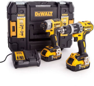 Zestaw Combo  Wkrętarka DCD796 + Zakrętarka DCF887 2 x Aku Walizka 18V Dewalt